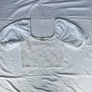 American Eagle White Blouse